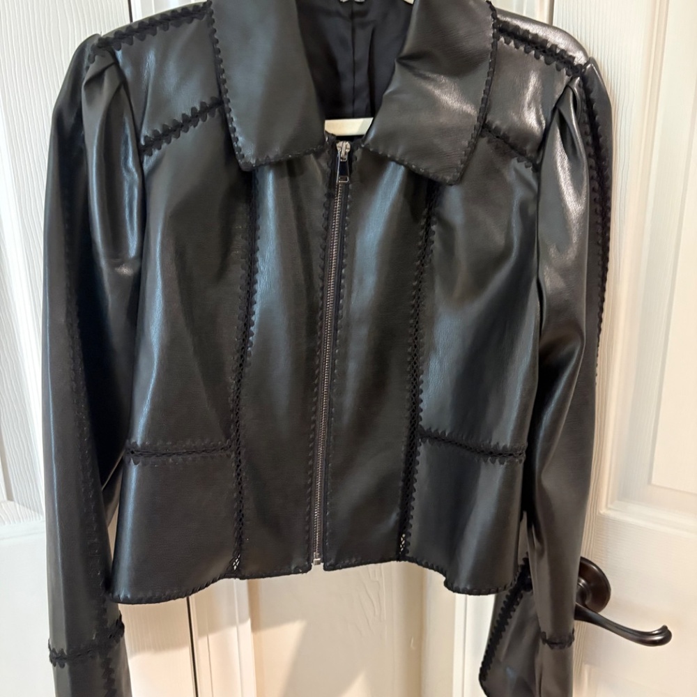 Anthropologie leather jacket - Picture 4 of 4